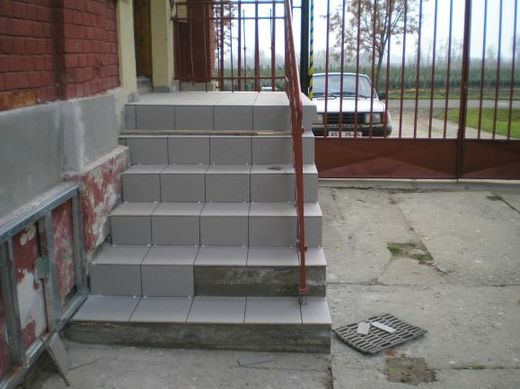 Smržice - nové schody