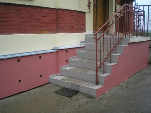Smržice - nové schody