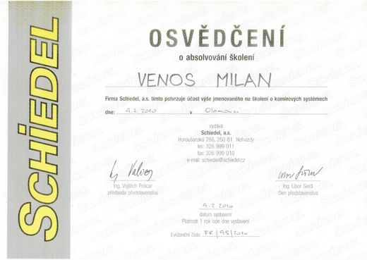 CERTIFIKÁTY